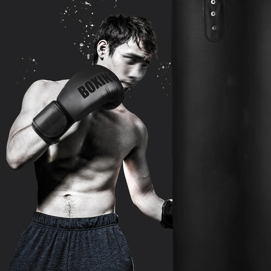 Boxing Glove Set - Gants de boxe professionnels 12oz, adaptés