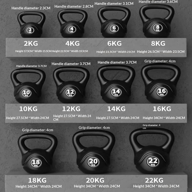 Sports Equipment Factory - 2026 Kettlebell de fitness réglable 8