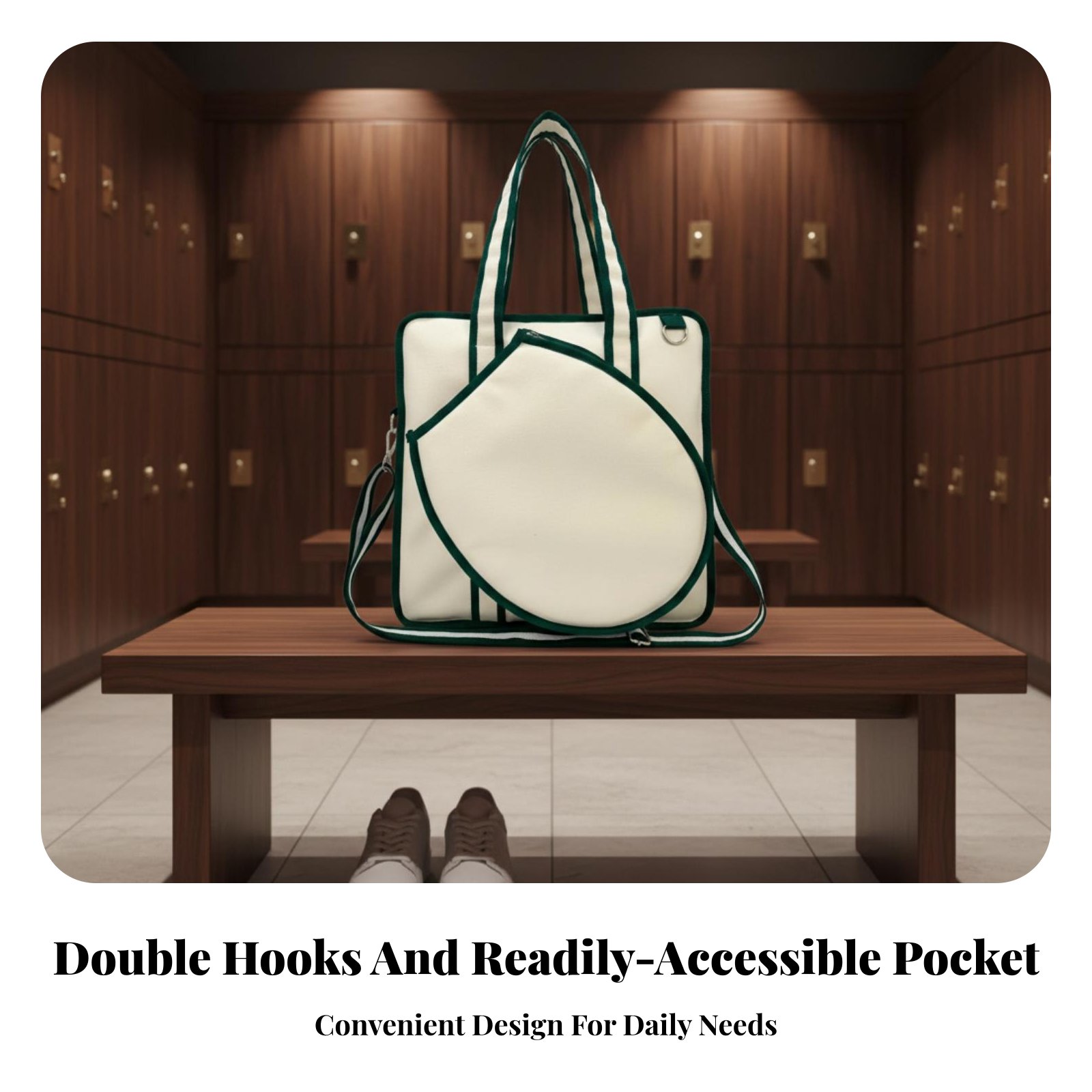Pickleball Paddle - Sac de transport robuste pour raquettes