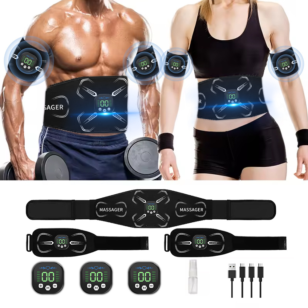 Sports Equipment Factory - Stimulateur Musculaire EMS, Entraîneur Abdominal, Tonificateur