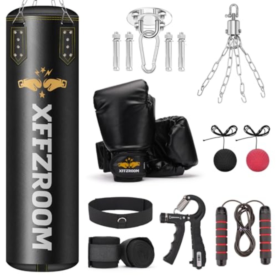 Boxing Glove Set - Sac de frappe pour adultes 4