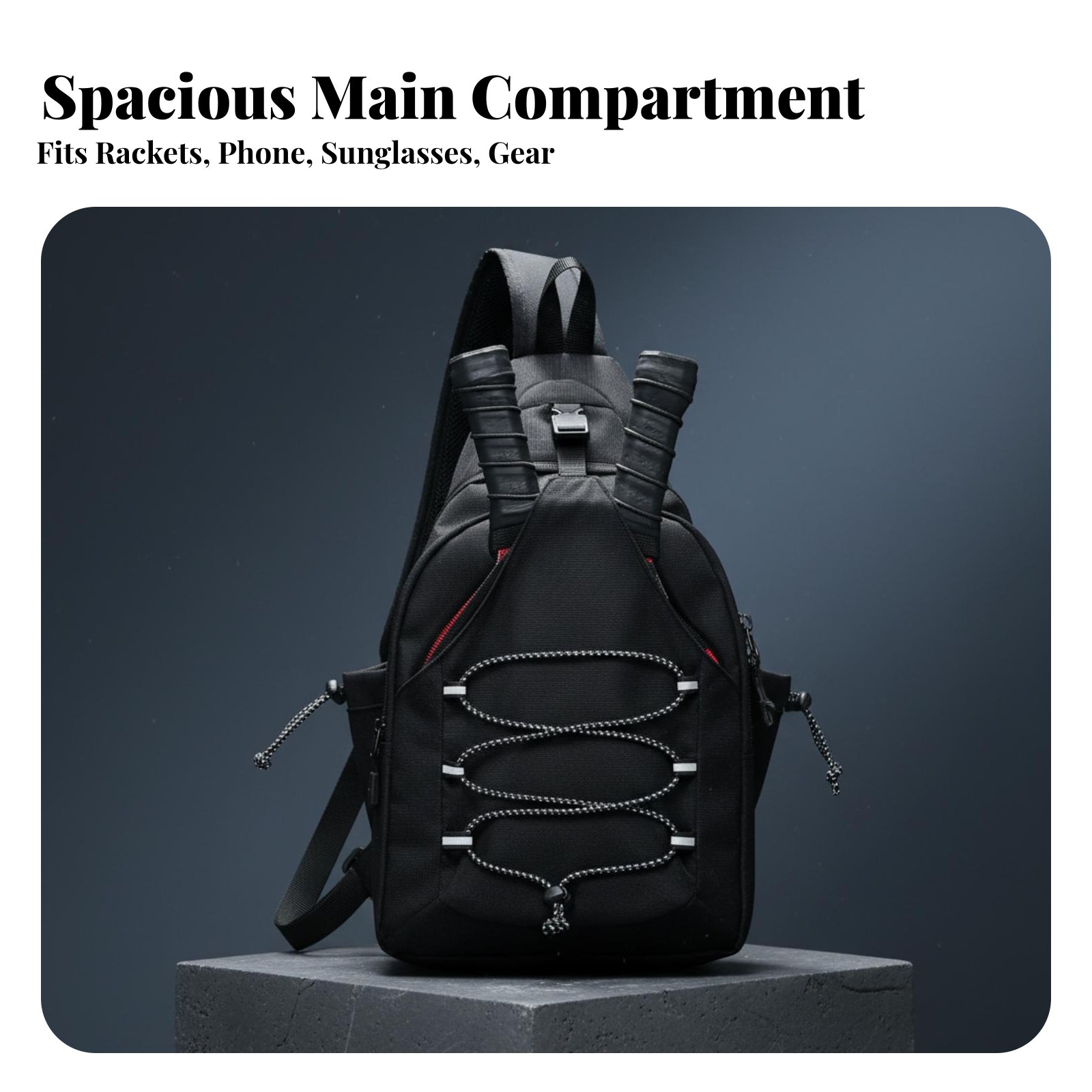Sac de pickleball multi-poches - Pickleball Paddle avis et prix