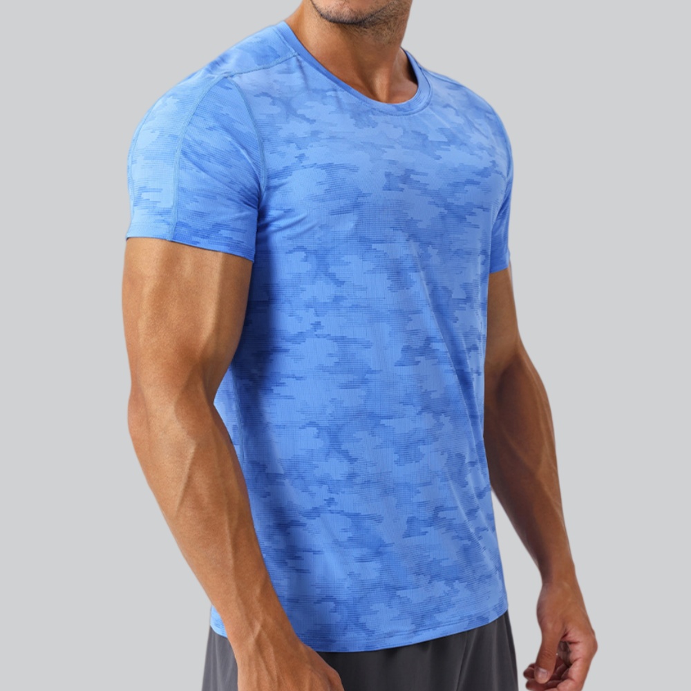 T-shirt à col rond pour hommes - Sports Equipment Logo avis et prix