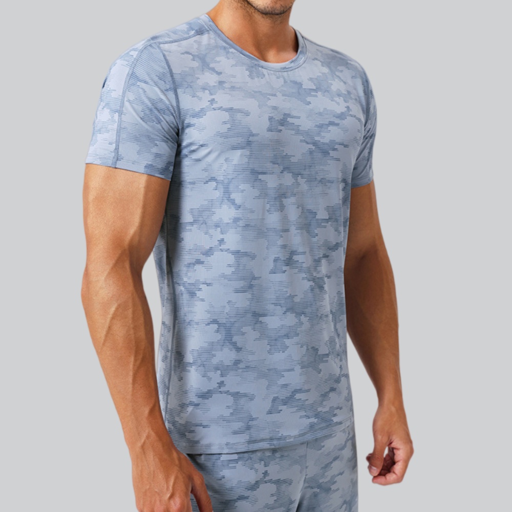 T-shirt à col rond pour hommes - Sports Equipment Logo avis et prix