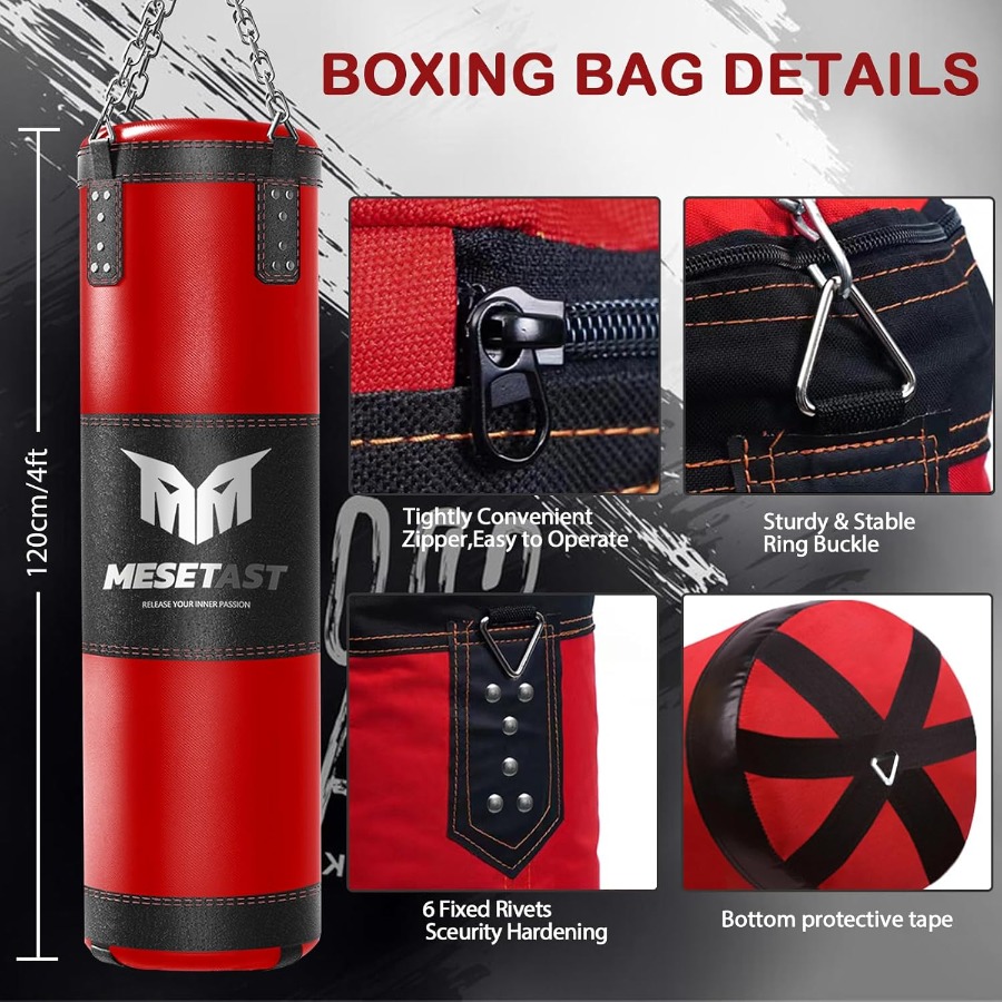 Ensemble de sacs de boxe lourd - Boxing Glove Set avis et prix
