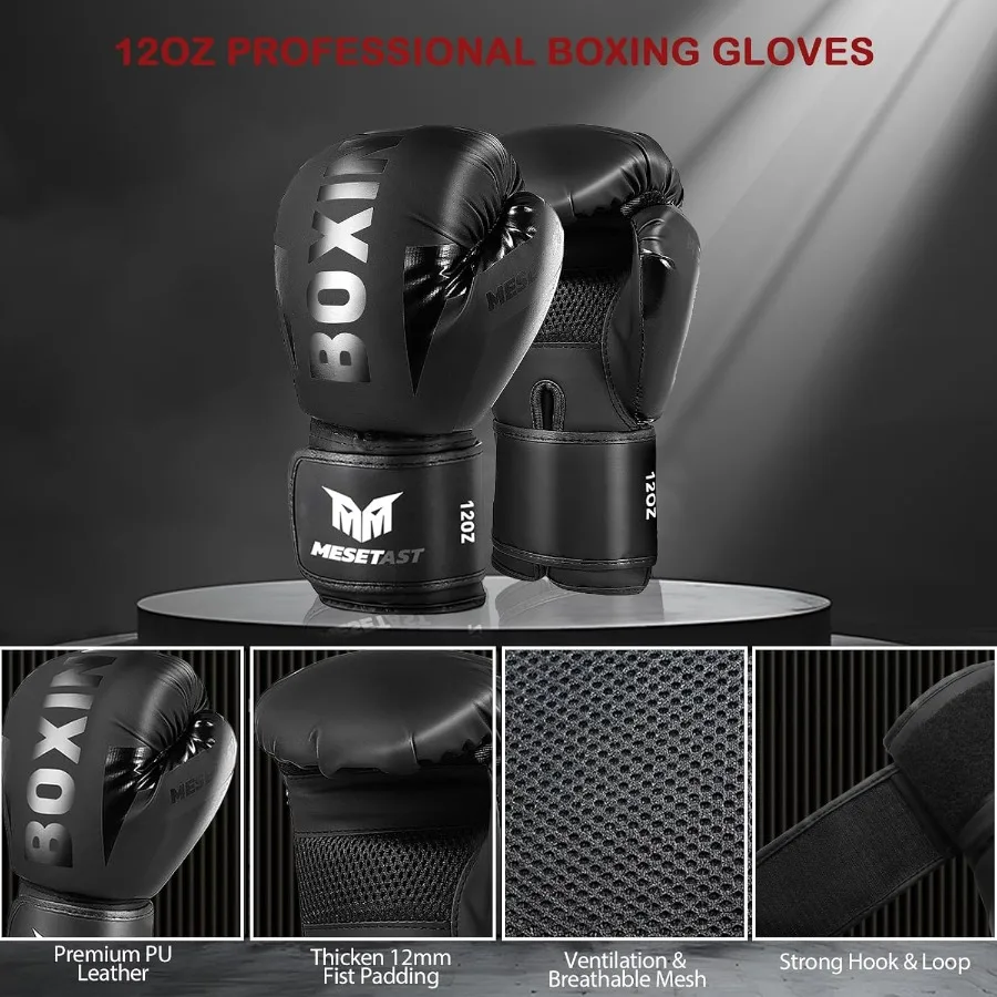 Ensemble de sacs de boxe lourd - Boxing Glove Set avis et prix