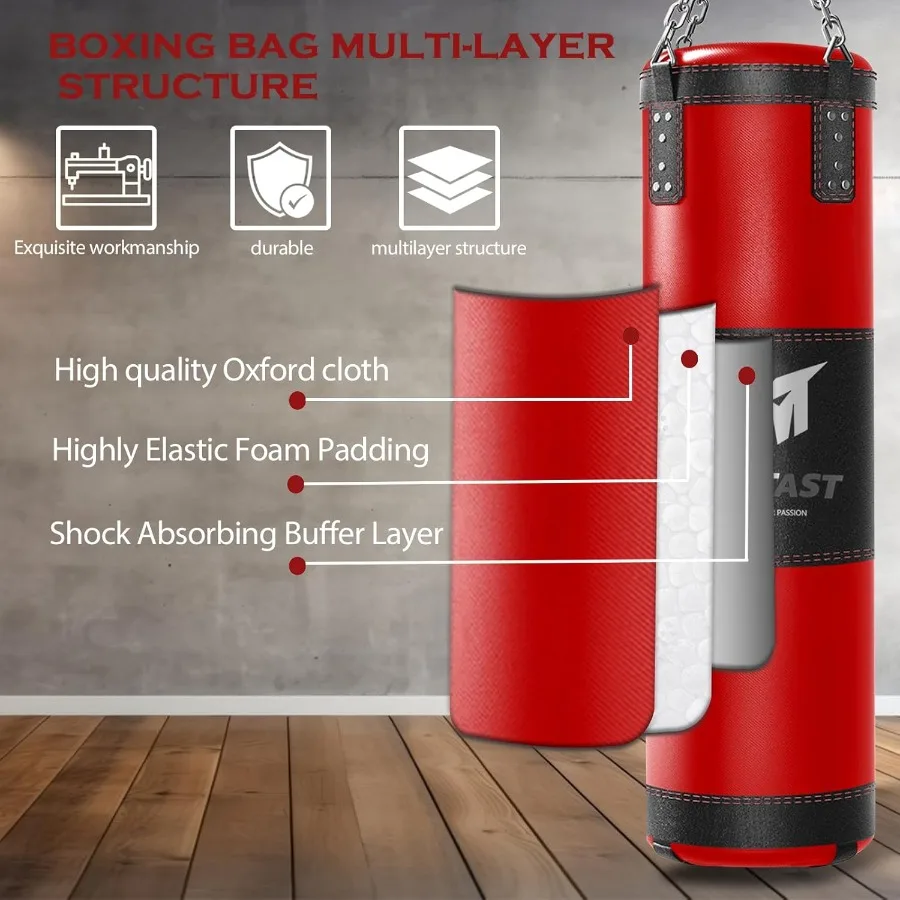 Ensemble de sacs de boxe lourd - Boxing Glove Set avis et prix