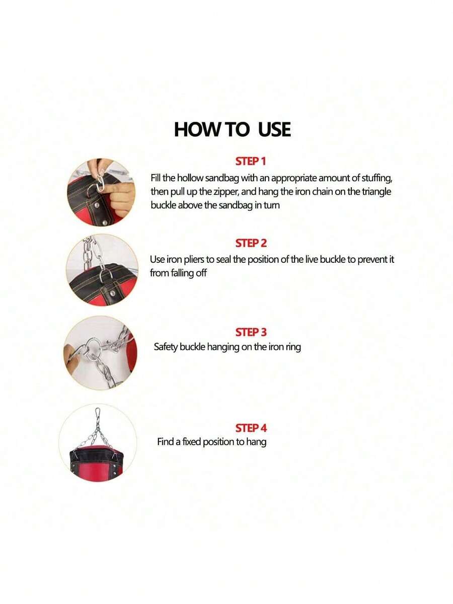 Ensemble de sacs de boxe suspe - Boxing Glove Set avis et prix