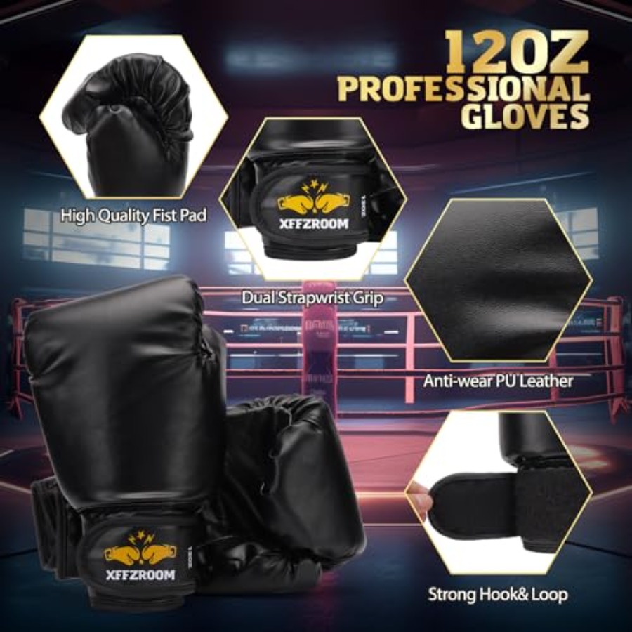 Sac de frappe pour adultes 4 p - Boxing Glove Set avis et prix